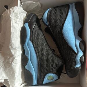Jordan Sneakers Black and Blue